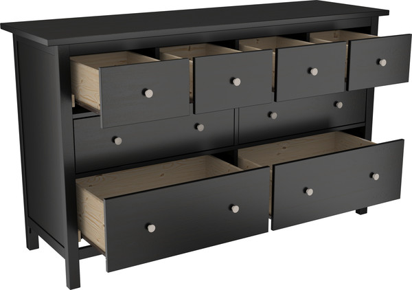 Изображение товара Комод ММЦ Кантри 08 (блэк)