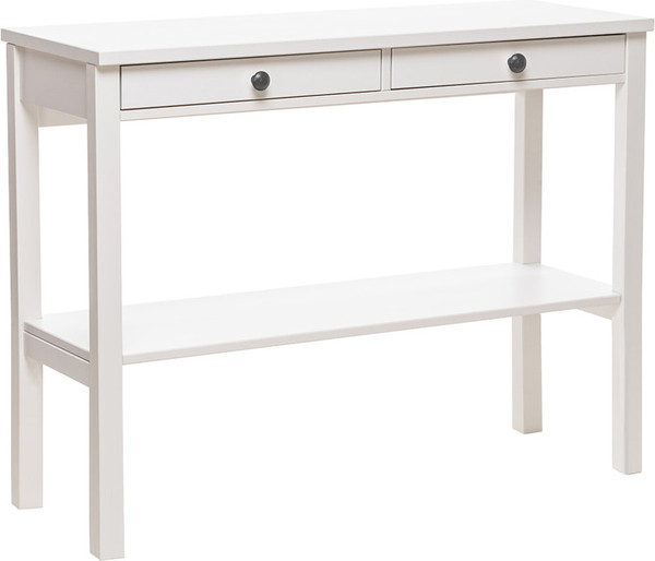 Изображение товара Консольный столик ММЦ Кантри 110x40 (белый лак)