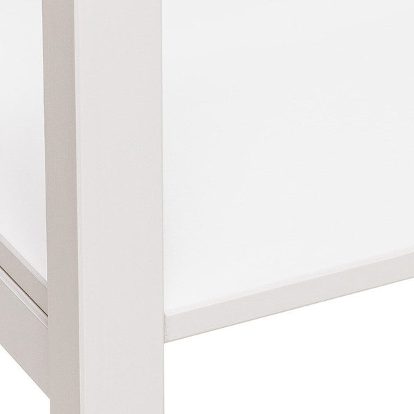 Изображение товара Консольный столик ММЦ Кантри 110x40 (белый лак)