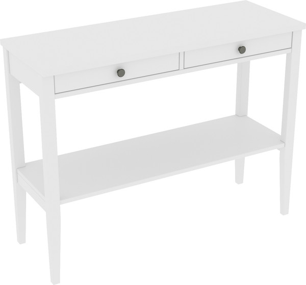 Изображение товара Консольный столик ММЦ Кантри 110x40 (белый лак)