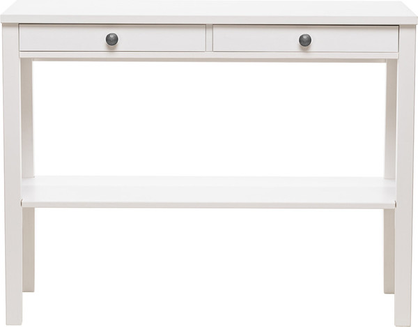 Изображение товара Консольный столик ММЦ Кантри 110x40 (белый лак)