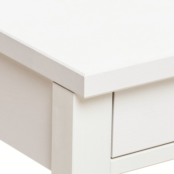 Изображение товара Консольный столик ММЦ Кантри 110x40 (белый лак)