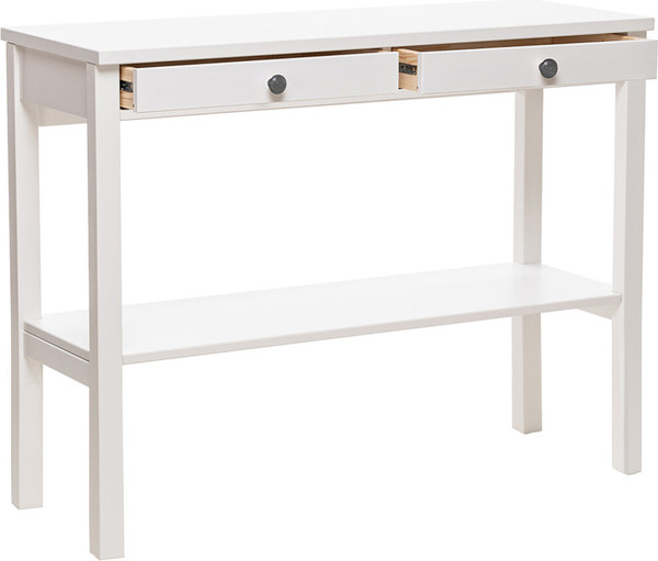 Изображение товара Консольный столик ММЦ Кантри 110x40 (белый лак)