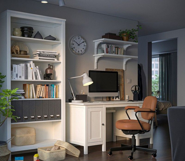 Изображение товара Письменный стол ММЦ Кантри 12 (белый лак)