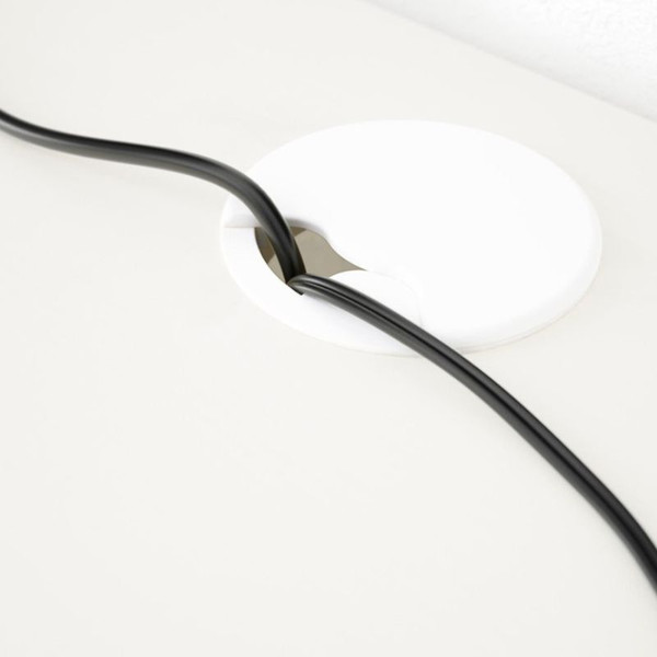 Изображение товара Письменный стол ММЦ Кантри 12 (белый лак)