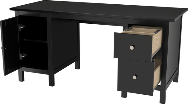 Изображение товара Письменный стол ММЦ Кантри 12 (блэк)