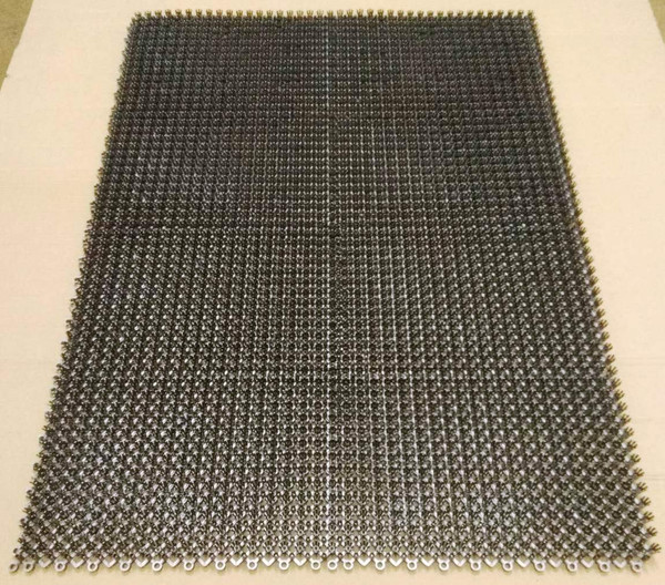 Изображение товара Коврик грязезащитный No Brand 0.55x0.78м 16мм (серый)