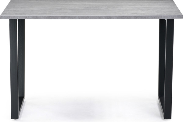 Изображение товара Обеденный стол Notta Лота Лофт 140x80x75 (черный матовый/бетон)