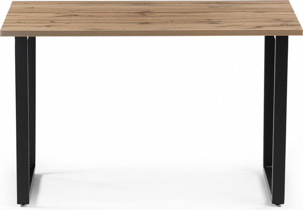 Изображение товара Обеденный стол Notta Лота Лофт 140x80x75 (дуб вотан/матовый черный)