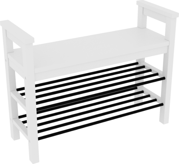 Изображение товара Банкетка ММЦ Кантри 85 (белый лак)