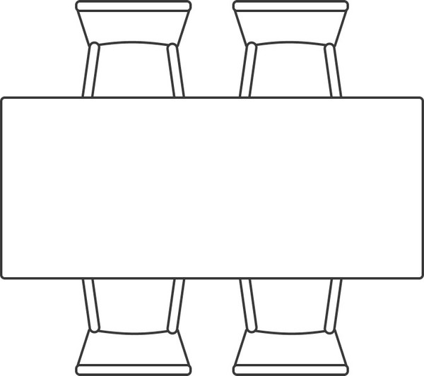 Изображение товара Обеденный стол Notta Тринити Лофт 140x80x75 (бетон/матовый черный)