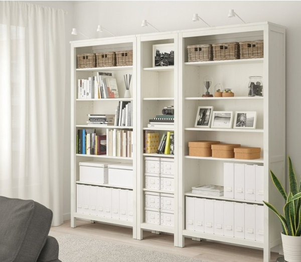 Изображение товара Стеллаж ММЦ Кантри 00 (белый лак)