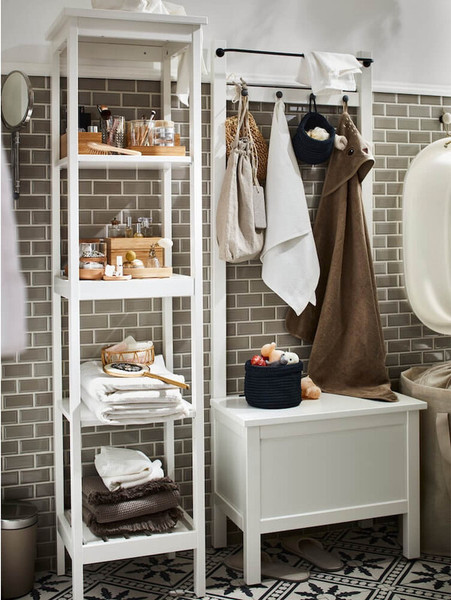 Изображение товара Стеллаж ММЦ Кантри 420 (белый лак)