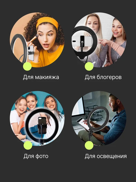 Изображение товара Кольцевая лампа RayLab RL-0210