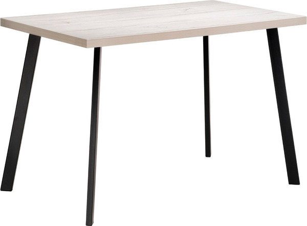 Изображение товара Обеденный стол Notta Тринити Лофт 120x60x75 (юта/матовый черный)