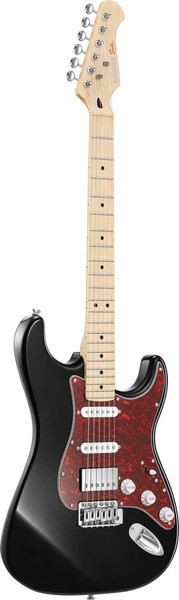 Изображение товара Электрогитара Donner DST-152 (черный, с аксессуарами)