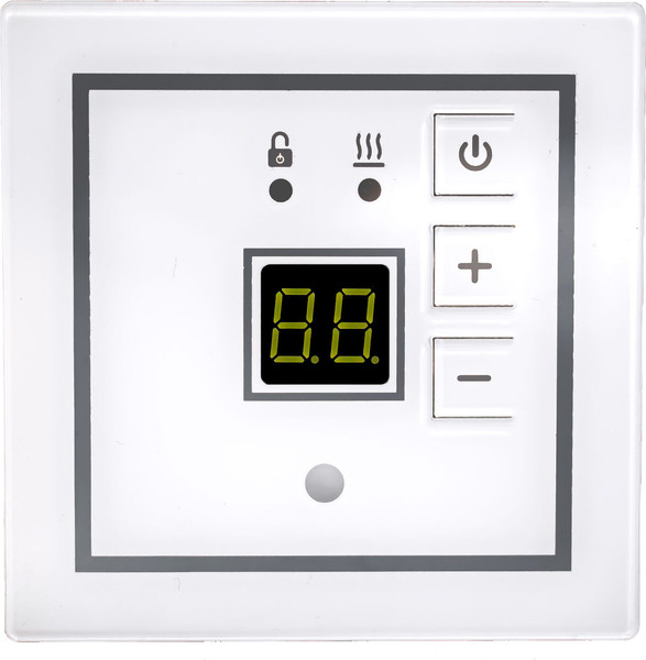Изображение товара Терморегулятор для теплого пола ЭргоЛайт ТР-QUADRATO (белый)