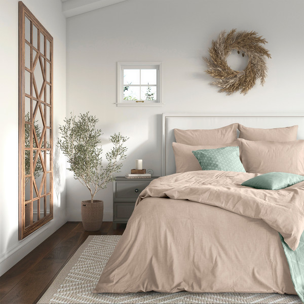 Изображение товара Пододеяльник Verossa 180x215 / 776122 (Melange Praline)