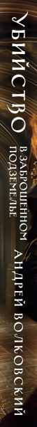 Изображение товара Книга Эксмо Убийство в заброшенном подземелье, мягкая обложка (Волковский Андрей)