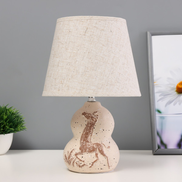 Изображение товара Прикроватная лампа Risalux Жираф 9680019 (бежевый)