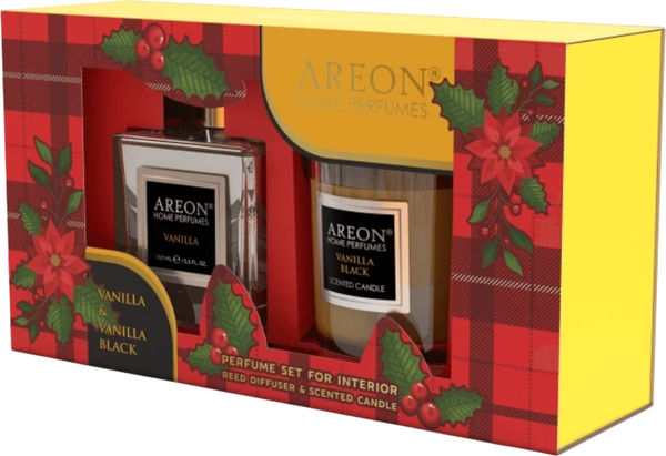 Изображение товара Ароматический набор Areon Home Perfume Vanilla+Vanilla Black / ARE-SHP4