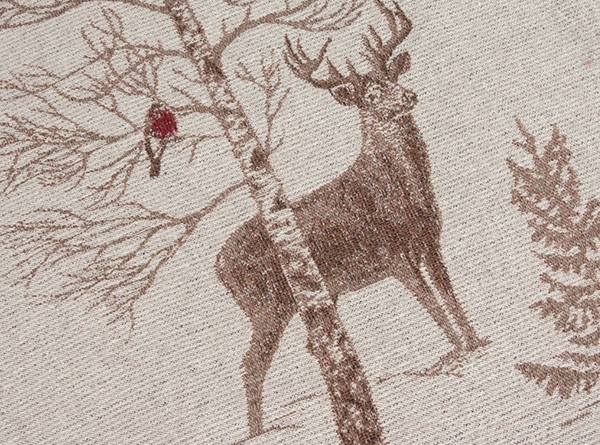 Изображение товара Плед Pole Kvetak (Беларускі лён) 125x195 23С25-ШР/у./р. (1 Зимний лес/сорт1)