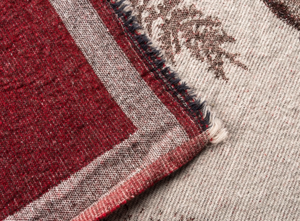 Изображение товара Плед Pole Kvetak (Беларускі лён) 125x195 23С25-ШР/у./р. (1 Зимний лес/сорт1)