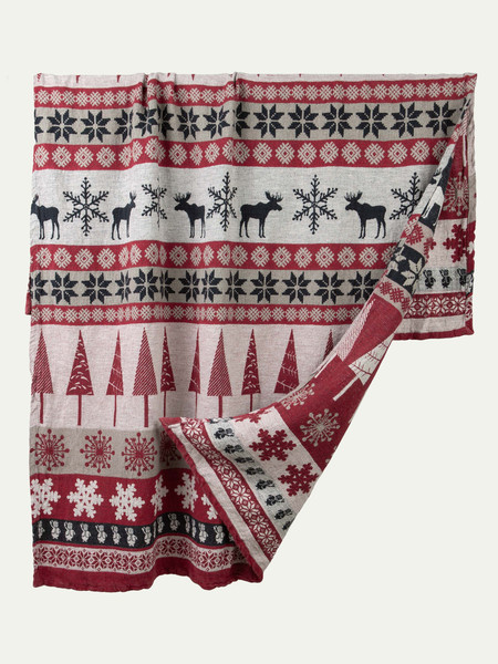 Изображение товара Плед Pole Kvetak (Беларускі лён) 115x170 23С27-ШР/у./р. (1 Лапландия-3/сорт 1)