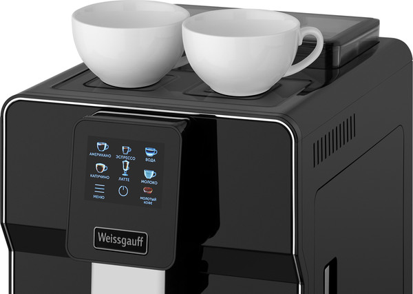 Изображение товара Кофемашина Weissgauff WCM-330 TFT Touch Cappuccino Nero