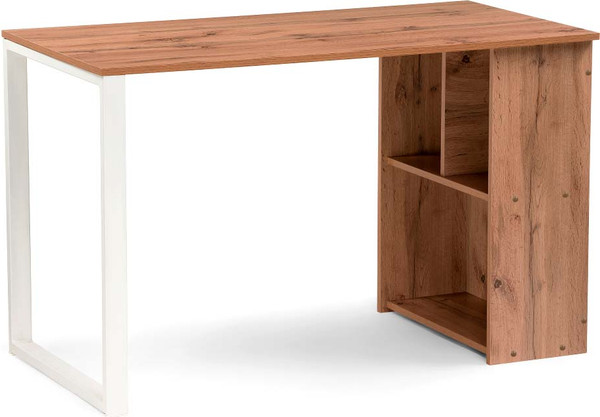 Изображение товара Письменный стол Notta Битти Лофт 116x60x75 (дуб вотан/матовый белый)