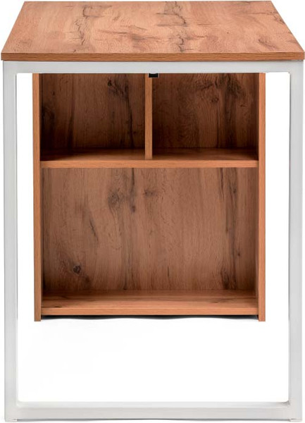 Изображение товара Письменный стол Notta Битти Лофт 116x60x75 (дуб вотан/матовый белый)