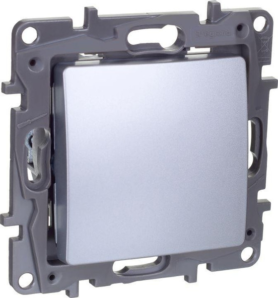 Изображение товара Выключатель Legrand Etika 672449 (алюминий)