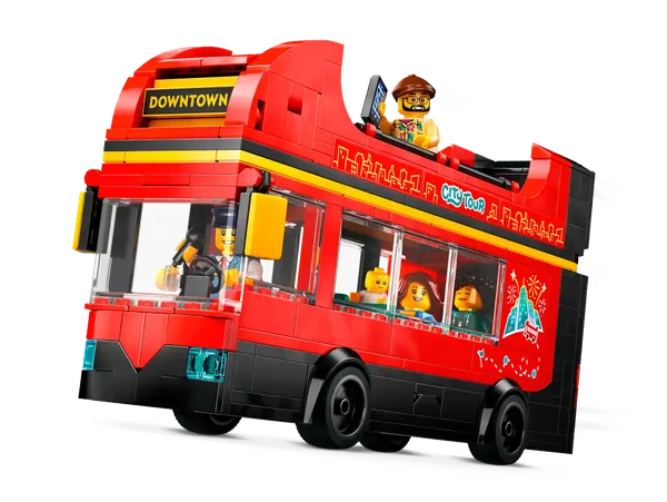 Изображение товара Конструктор Lego City Красный двухэтажный экскурсионный автобус 60407
