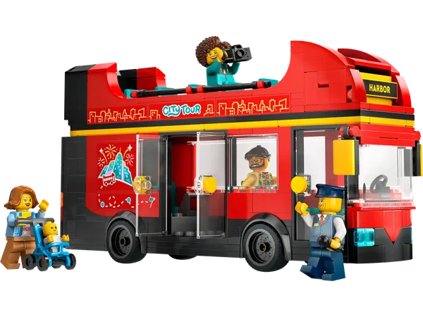 Изображение товара Конструктор Lego City Красный двухэтажный экскурсионный автобус 60407