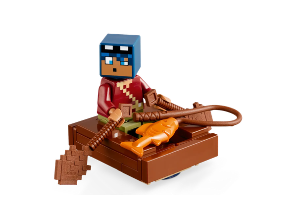 Изображение товара Конструктор Lego Minecraft Лягушачий домик 21256