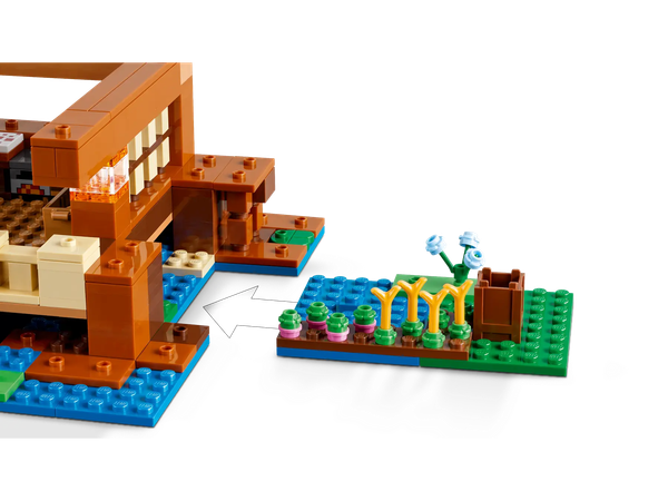 Изображение товара Конструктор Lego Minecraft Лягушачий домик 21256