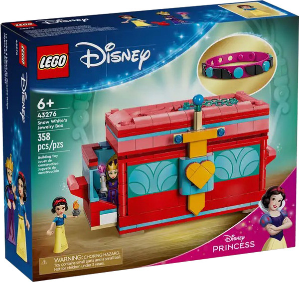 Изображение товара Конструктор Lego Princess Шкатулка для драгоценностей Белоснежки 43276