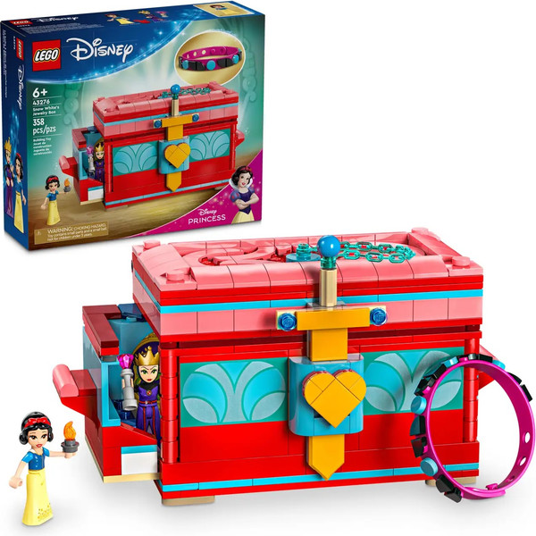 Изображение товара Конструктор Lego Princess Шкатулка для драгоценностей Белоснежки 43276