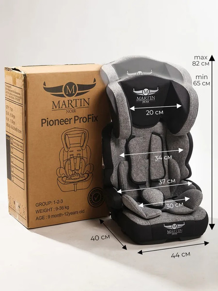 Изображение товара Автокресло Martin Noir Pioneer Profix (Monaco Grey)