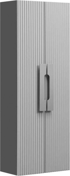 Изображение товара Шкаф-полупенал для ванной Акватон Ар-Деко / 1A284703DD8D0 (серый кобальт)