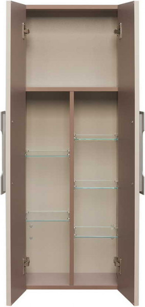 Изображение товара Шкаф-полупенал для ванной Акватон Ар-Деко / 1A284703DD6E0 (кашемир)