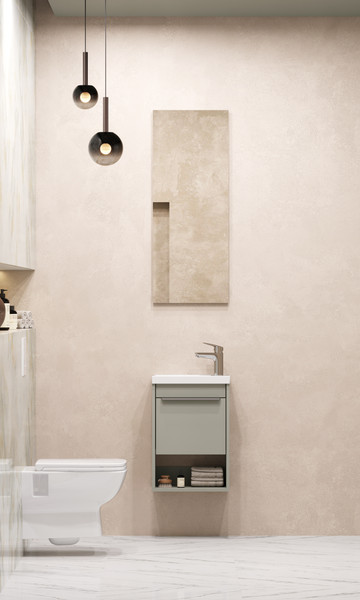 Изображение товара Тумба под умывальник Акватон Хоуп 40 / 1A287101HP9D0 (хаки)