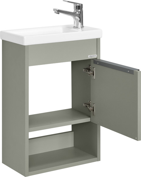 Изображение товара Тумба под умывальник Акватон Хоуп 40 / 1A287101HP9D0 (хаки)