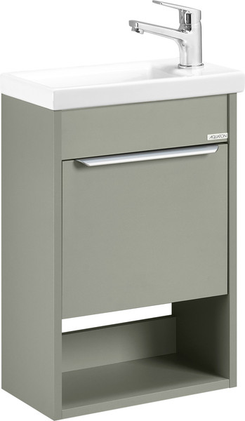 Изображение товара Тумба под умывальник Акватон Хоуп 40 / 1A287101HP9D0 (хаки)
