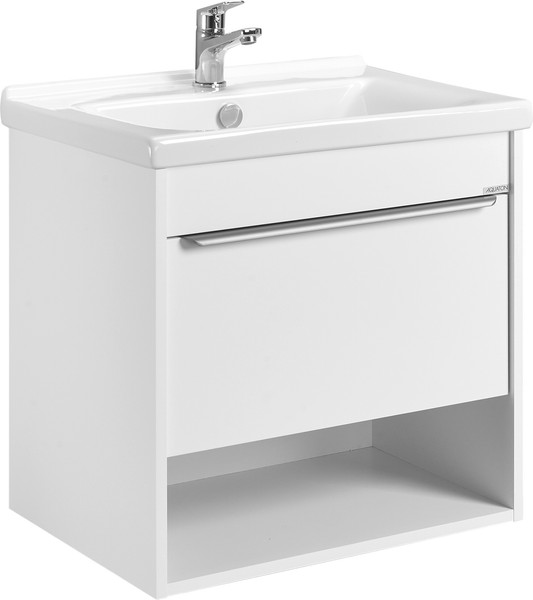 Изображение товара Тумба под умывальник Акватон Хоуп 60 / 1A287201HP2B0 (белый матовый)
