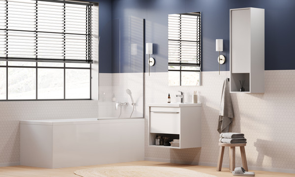 Изображение товара Тумба под умывальник Акватон Хоуп 60 / 1A287201HP2B0 (белый матовый)