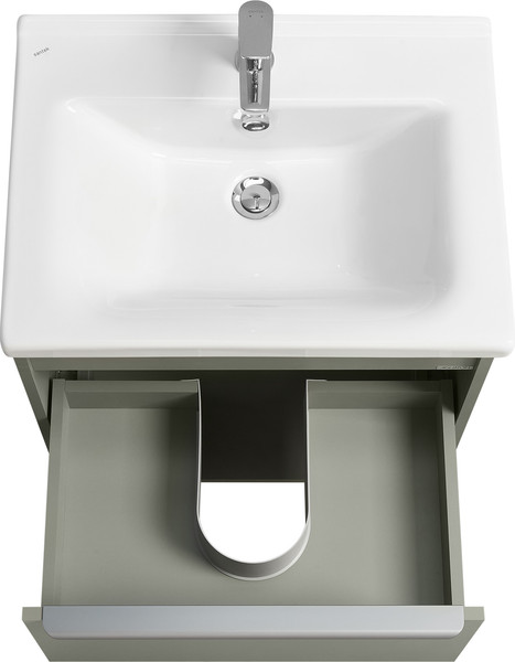 Изображение товара Тумба под умывальник Акватон Хоуп 60 / 1A287201HP9D0 (хаки)