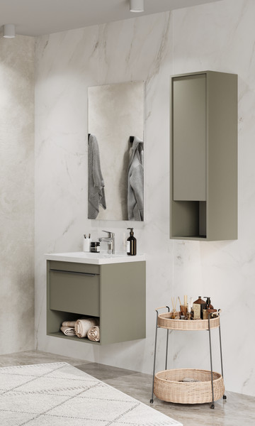 Изображение товара Тумба под умывальник Акватон Хоуп 60 / 1A287201HP9D0 (хаки)