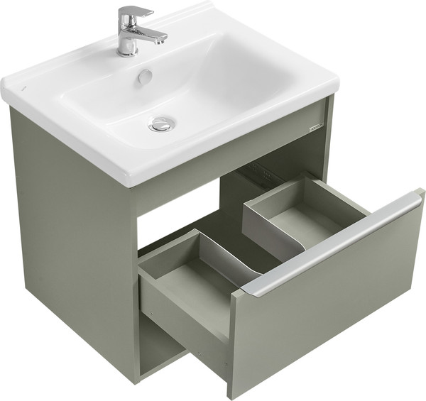 Изображение товара Тумба под умывальник Акватон Хоуп 60 / 1A287201HP9D0 (хаки)
