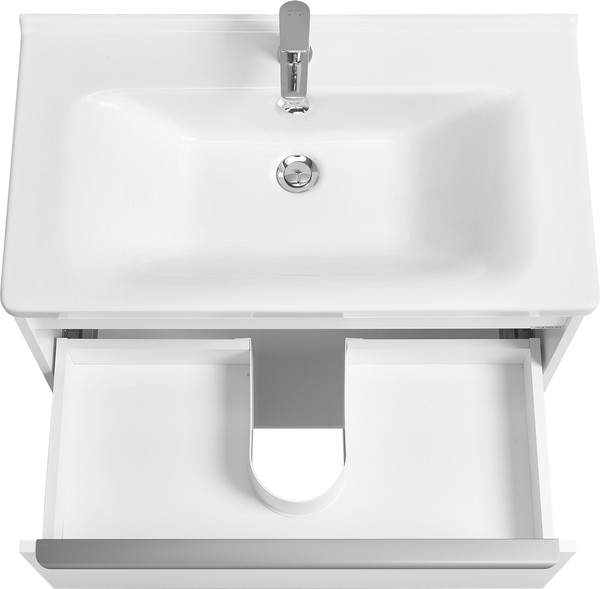 Изображение товара Тумба под умывальник Акватон Хоуп 80 / 1A287301HP2B0 (белый матовый)